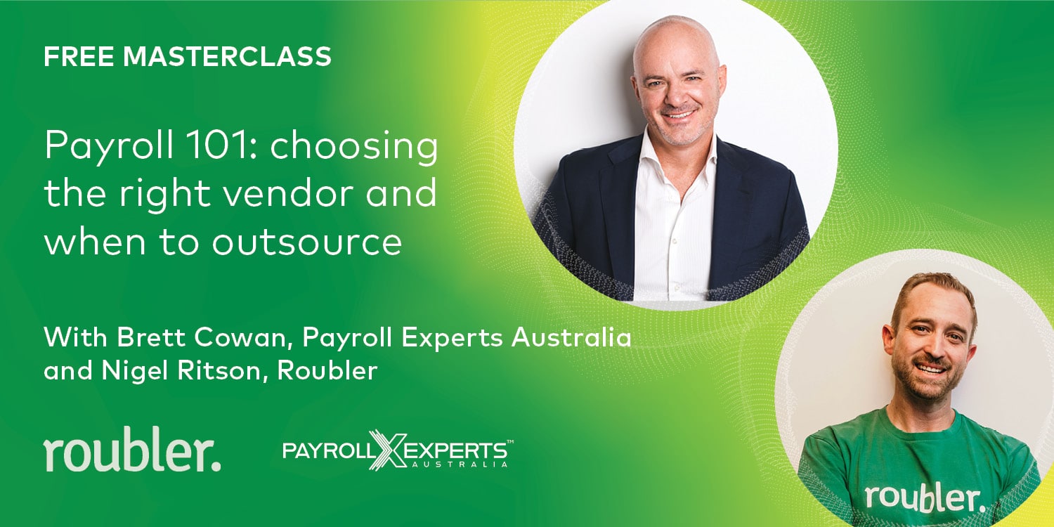 Roubler outsourced payroll webinar